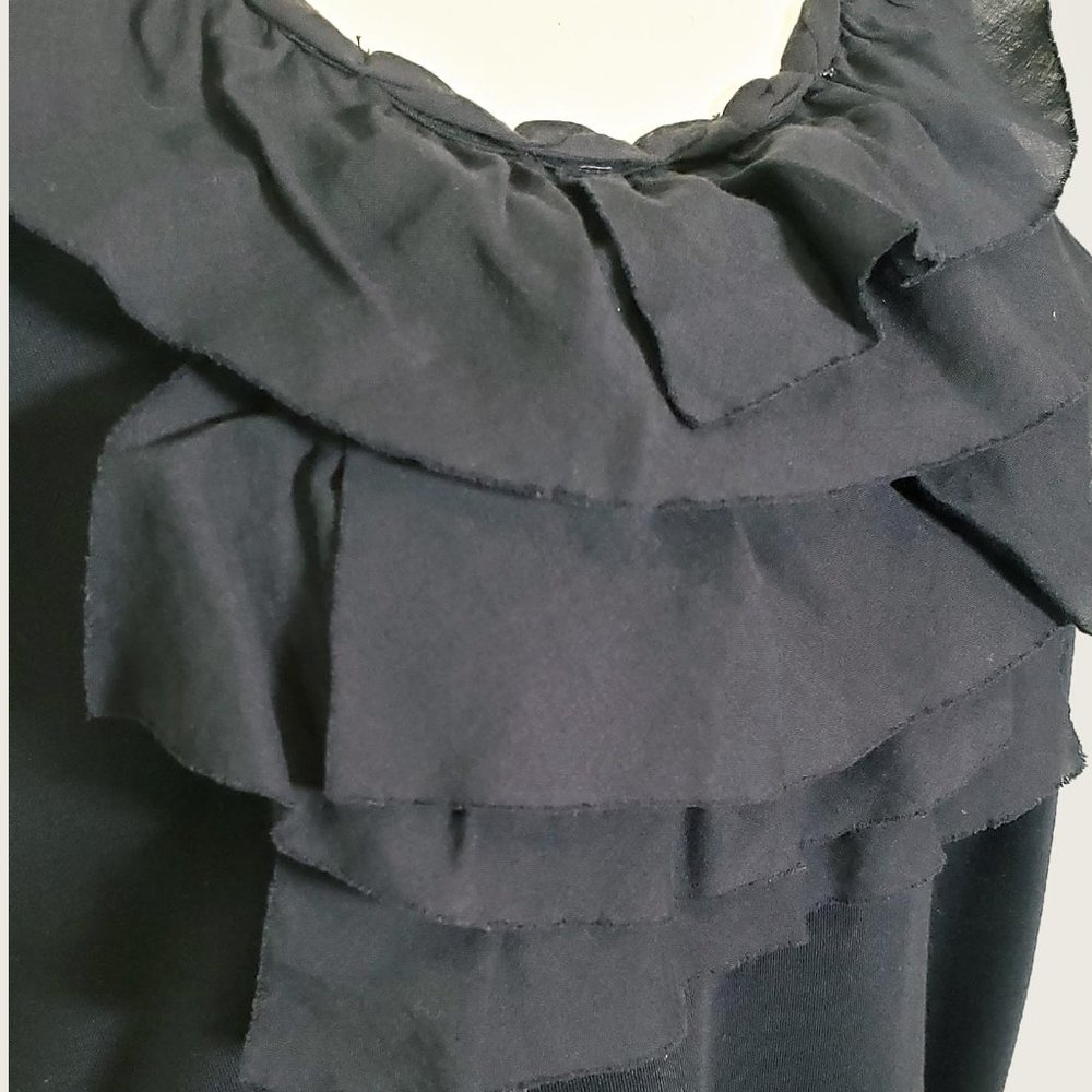 Calvin Klein Jeans Ruffle Tee - Picture 2 of 8